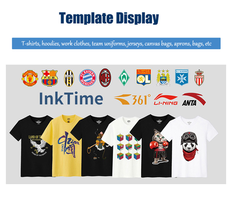 Inkjet printer tx800 board digital direct printing machine UV flatbed clothing fabric T-shirt textile treadmill machine